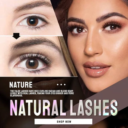 ✨ BUY 2 GET 1 FREE! No Glue, No Fuss – Reusable Self-Adhesive Lashes. Lightweight & Natural Look. UK Stock 🇬🇧